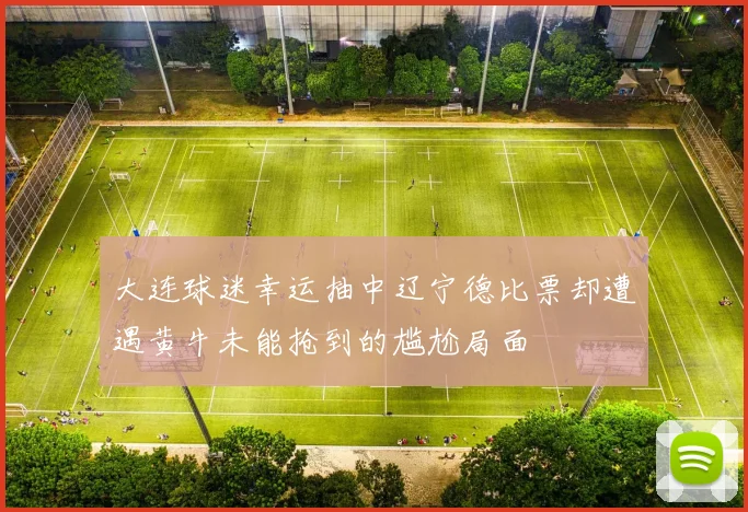 大连球迷幸运抽中辽宁德比票却遭遇黄牛未能抢到的尴尬局面